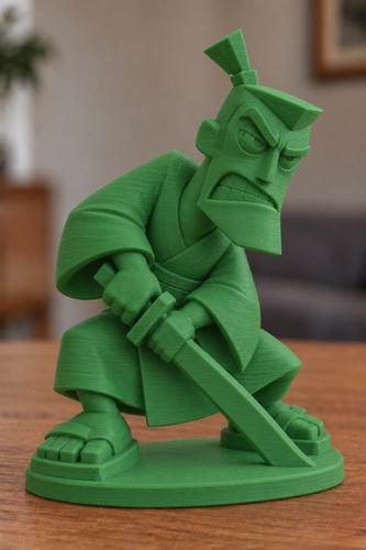 Samurai jack printed figure - samurai, 3d
