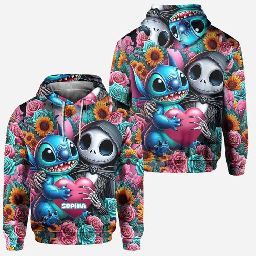 Stitch and jack - stitch, 3d
