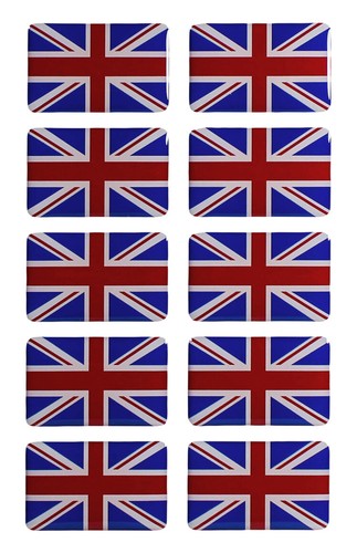 Union jack decorative gel - jack, 3d