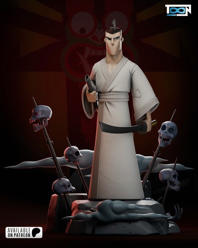 Samurai jack printed - ,