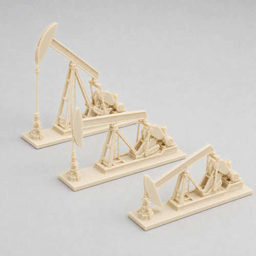 Model railroad oil pump - model,