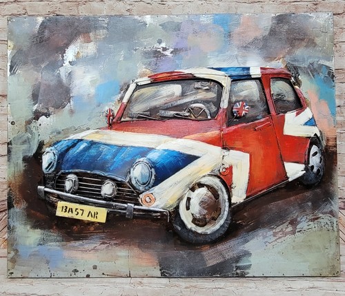 Austin mini union - jack, 3d
